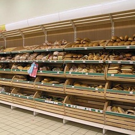 Купить Хлебные стеллажи с доставкой по Москве и России